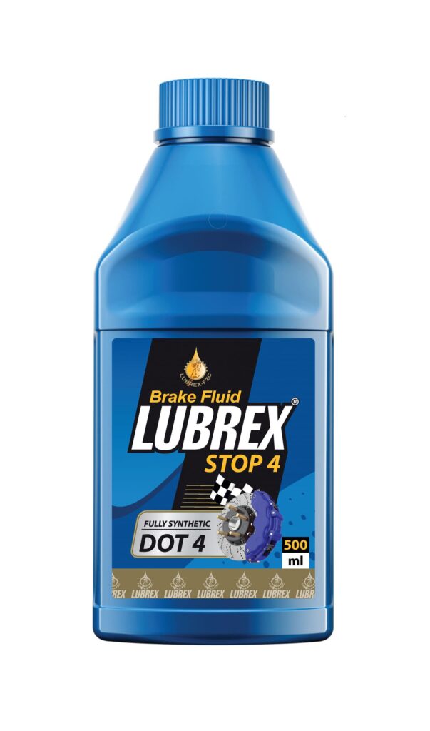 STOP 4 BRAKE FLUID DOT-4